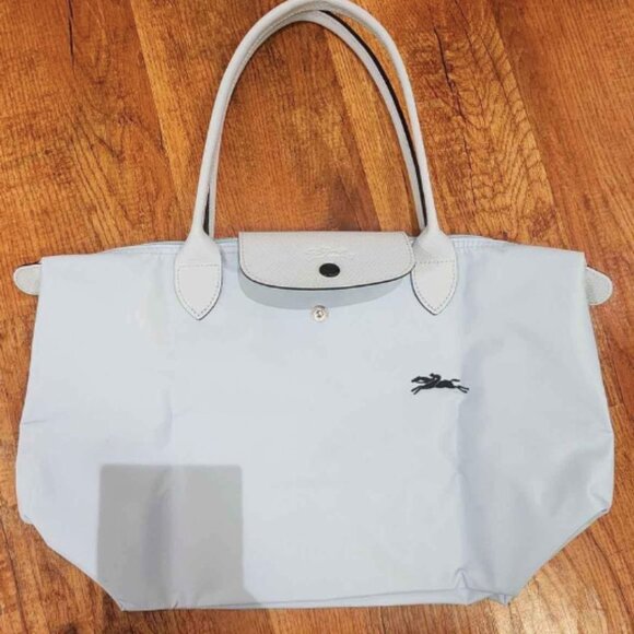 Longchamp Small Le Pliage - Pastel Blue - Picture 2 of 3